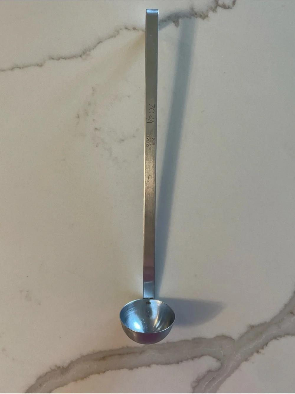 Stainless Steel Measuring Ladle - Silver